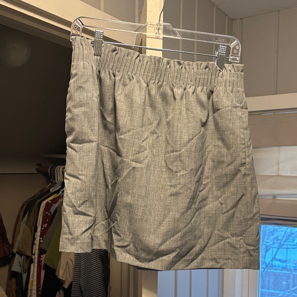 J. Crew Heather Gray Skirt